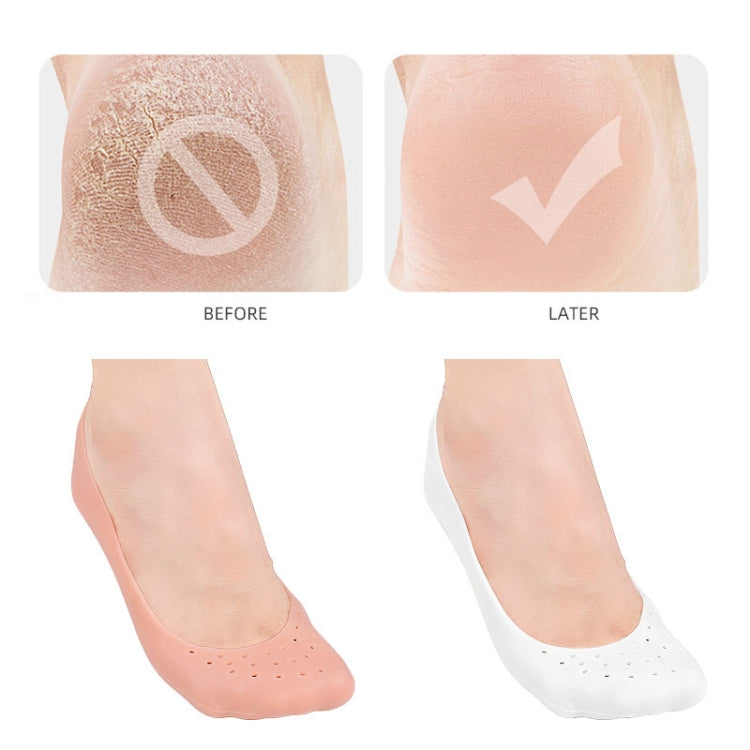 3 Pairs Porous Comfortable Breathable Foot Protection Socks, Size: M