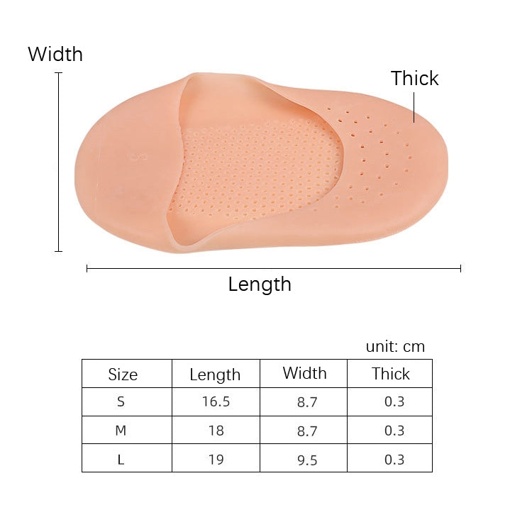 3 Pairs Porous Comfortable Breathable Foot Protection Socks, Size: M