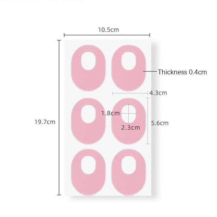 4 PCS Latex Anti-Wear Callus Protection Sticker