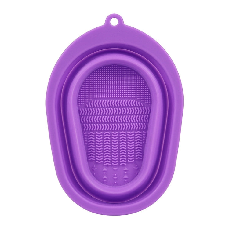 2 PCS Silicone Makeup Brush Puff Cleaning Pad