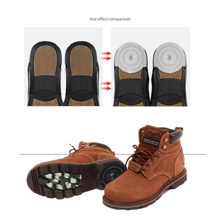 2 Pairs Sole Wear-Resistant Rubber Cuttable Sports Anti-Slip Sticker, Size: No.4 44 Yards