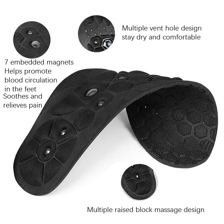 Sweat-Absorbing Breathable Arch Full Pad, Size: L (44-47)(Black)