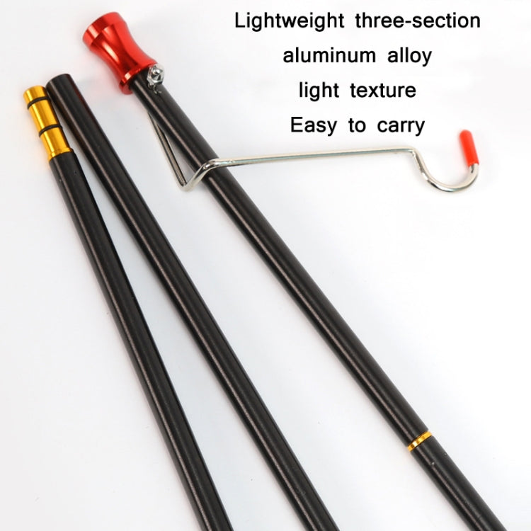 Outdoor Camping Folding Light Pole Fixing Bracket, Spec: Single Hook