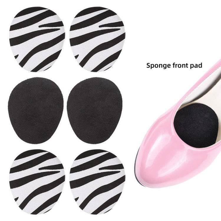 10 Pairs Damping Half-Size High Heels Front Pad