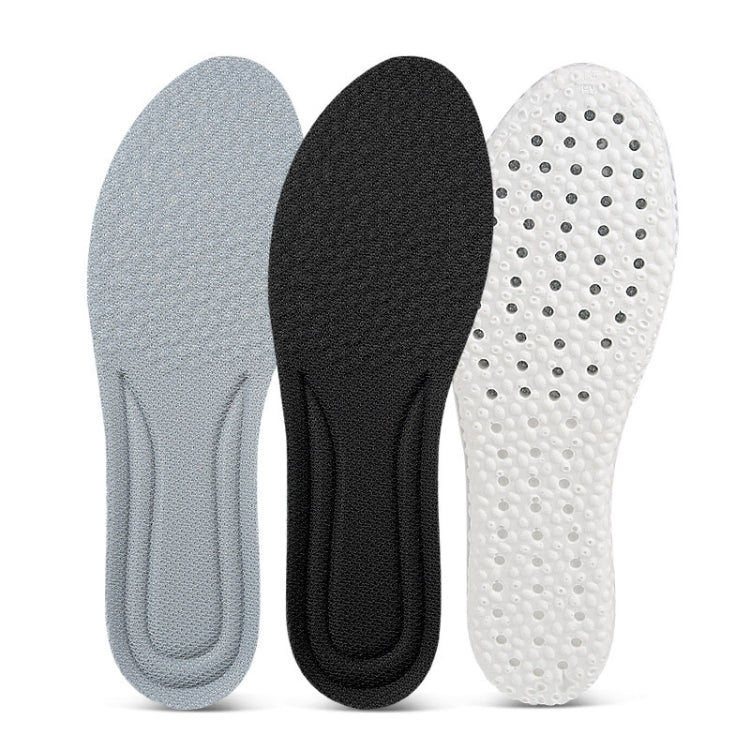 2 Pairs Lightweight Porous Breathable Full Pad, Size: 43/44