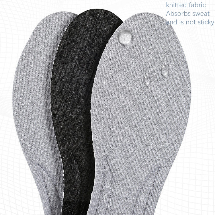 2 Pairs Lightweight Porous Breathable Full Pad, Size: 43/44