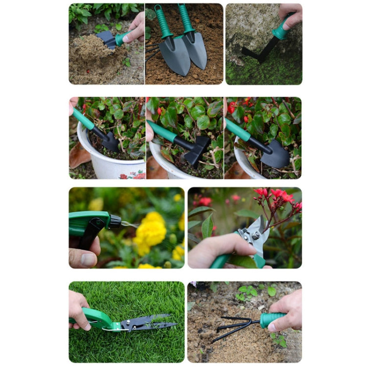 YL025 Potted Gardening Tool Set, Specification: 10 PCS / Set (Purple)