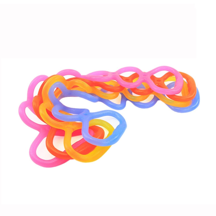 Jelly Seven-Hole Elastic Silicone Yoga Resistance Band