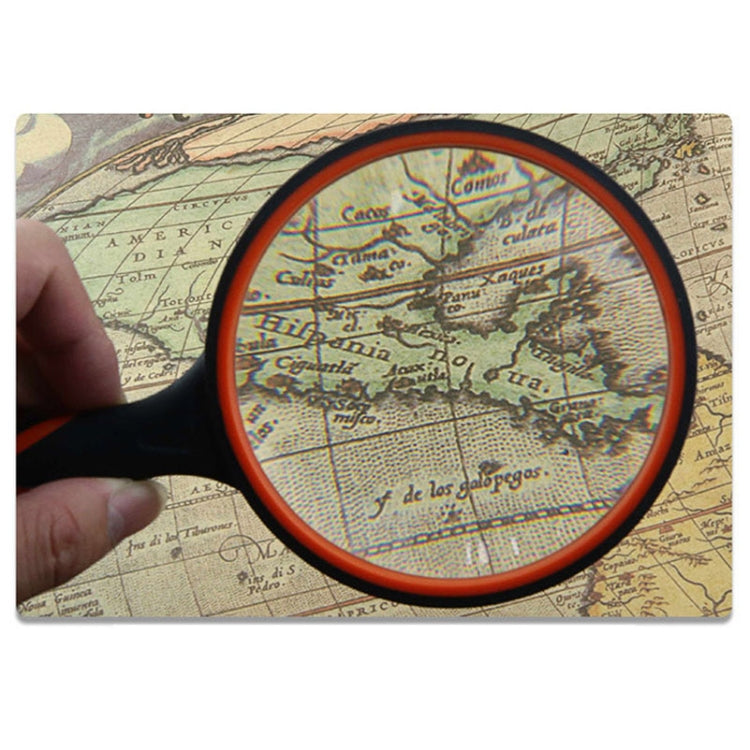 10X HD Optical Lens Handheld Magnifying Glass, Specification: 100mm