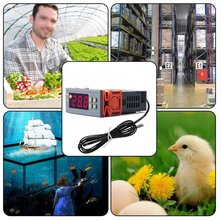 STC-3028 12V Intelligent Digital Display Temperature And Humidity Controller