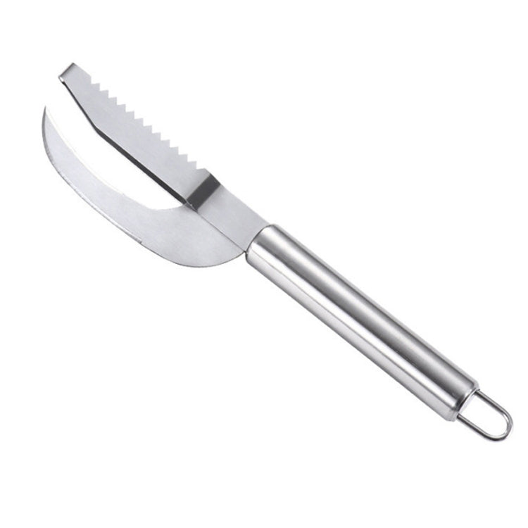 4 PCS Stainless Steel Scraper Fish Maw Knife Gill Planer, Specification: 430 Hot Treatment