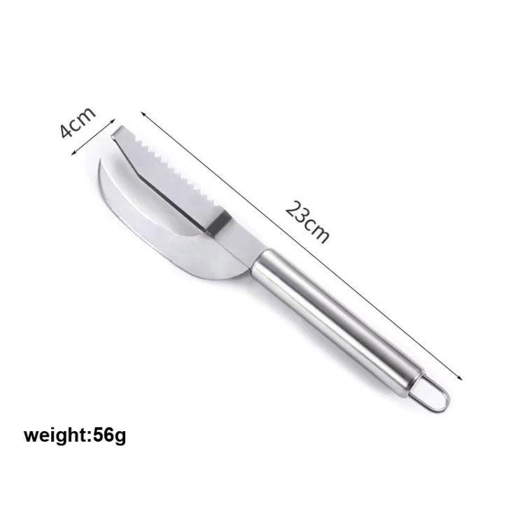4 PCS Stainless Steel Scraper Fish Maw Knife Gill Planer, Specification: 410 Ordinary