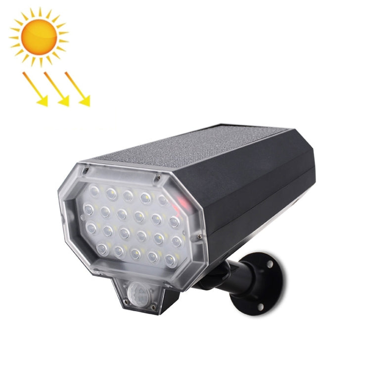 F1 Solar LED Sensor Rotate Wall Light Simulation Monitoring