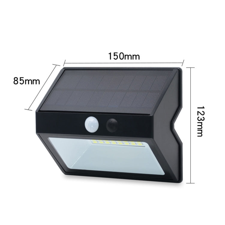 N770 48 LEDs Solar Body Sensing Wall Light(Cool White Light)