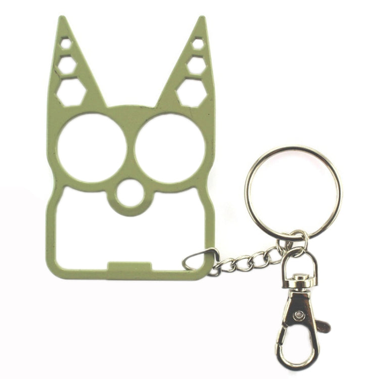 2 PCS 6 In 1 Multifunctional Keychain Zinc Alloy Bottle Opener