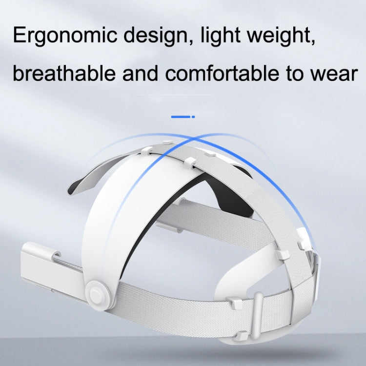 Adjustable VR Glasses Comfort Headband Set For Oculus Quest2(As Show)