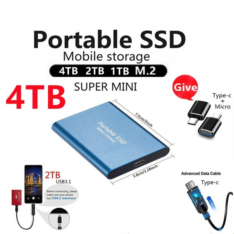 USB 3.0 High Speed Mobile Hard Disk, Capacity: 2TB