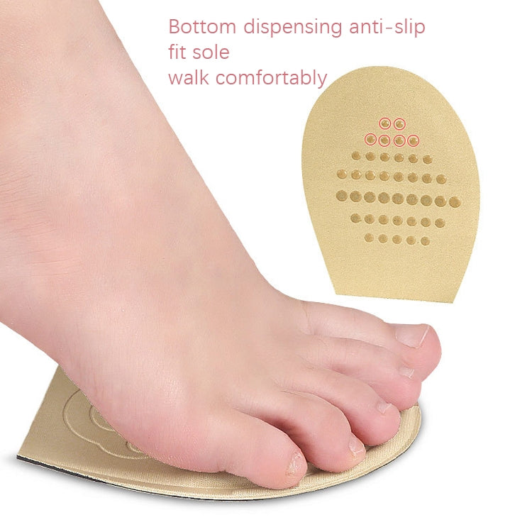 10 Pairs Exercise Adjustment Size Shoes Pads, Style: Female Pointed Tip Black