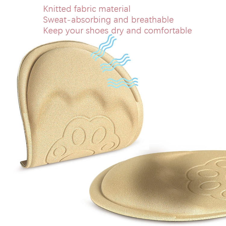 10 Pairs Exercise Adjustment Size Shoes Pads, Style: Female Pointed Tip Black