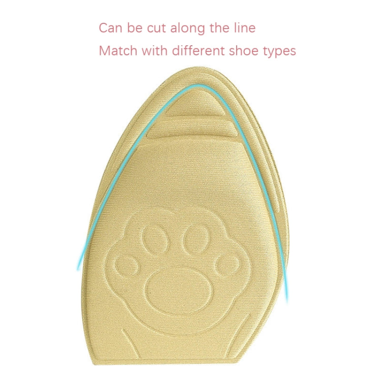 10 Pairs Exercise Adjustment Size Shoes Pads, Style: Female Pointed Tip Black