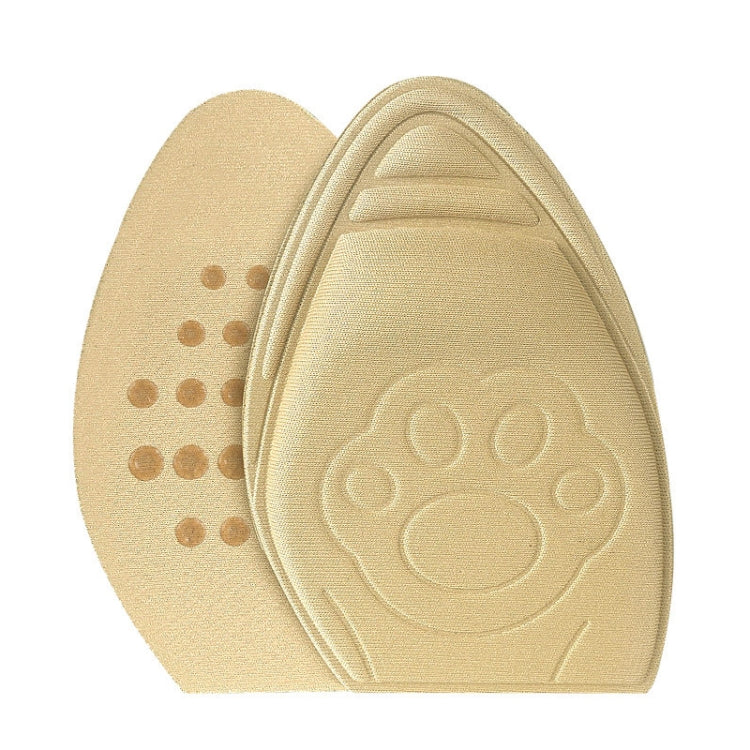 10 Pairs Exercise Adjustment Size Shoes Pads, Style: Female Pointed Tip Skin Color