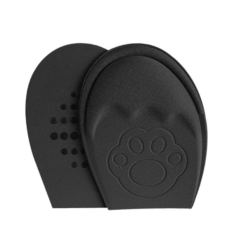 10 Pairs Exercise Adjustment Size Shoes Pads, Style: Men Round Head Black