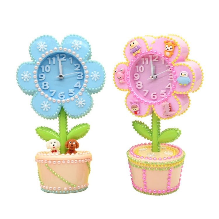 DIY Flower Clock Toy