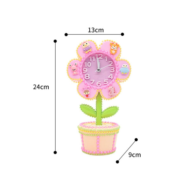 DIY Flower Clock Toy