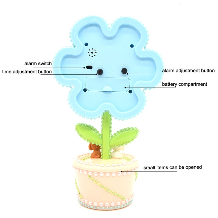DIY Flower Clock Toy