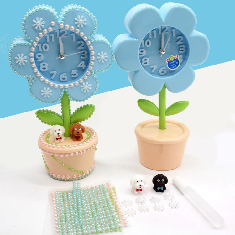 DIY Flower Clock Toy