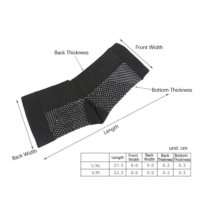 5 Pairs Comfortable Functional Pressure Socks, Size: S/M