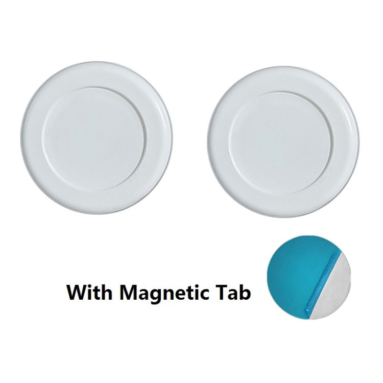 2 Sets Round Magnetic Absorption Hook with Magnet