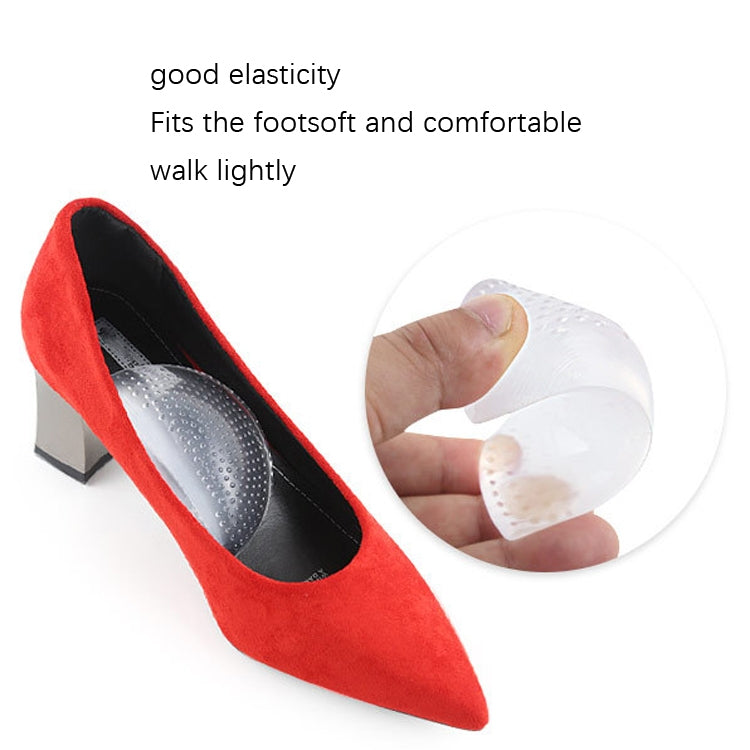 5 Pairs Flat Foot Correction Foot Cushion(Transparent)