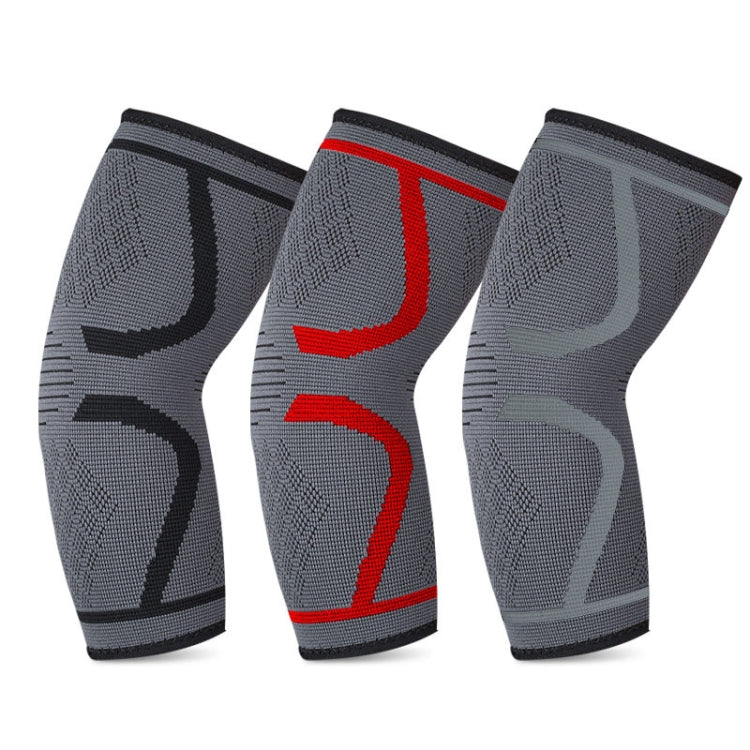 1 Pair Fitness Sports Protective Gear Breathable Sweating Sports Elbow Pads, Size: M (Black)