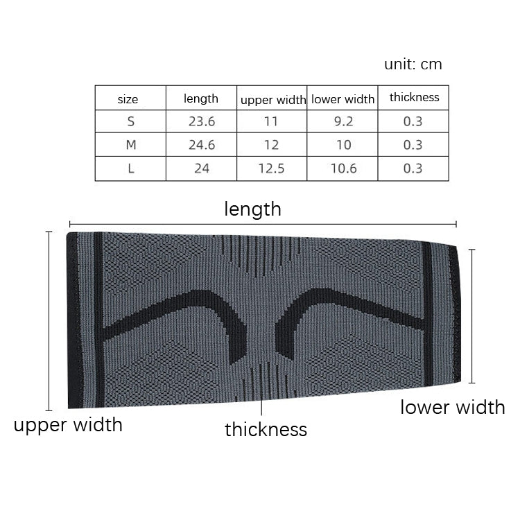 1 Pair Fitness Sports Protective Gear Breathable Sweating Sports Elbow Pads, Size: L (Smoke Gray)