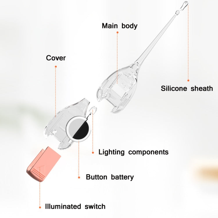 3 PCS Visual Luminous Ear Scoop For Children