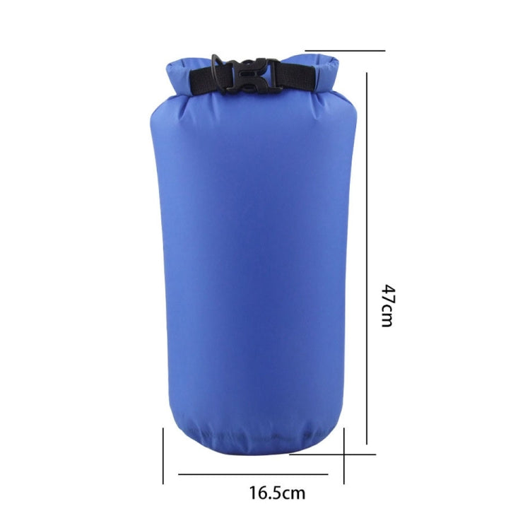 6L Outdoor Rafting Camping Glued Waterproof Bag(Purple)