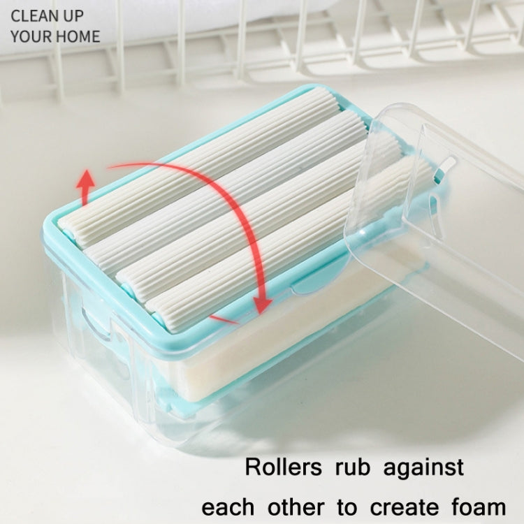 2 PCS Multifunctional Storage Hands-Free Foaming Soap Dish