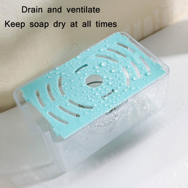 2 PCS Multifunctional Storage Hands-Free Foaming Soap Dish