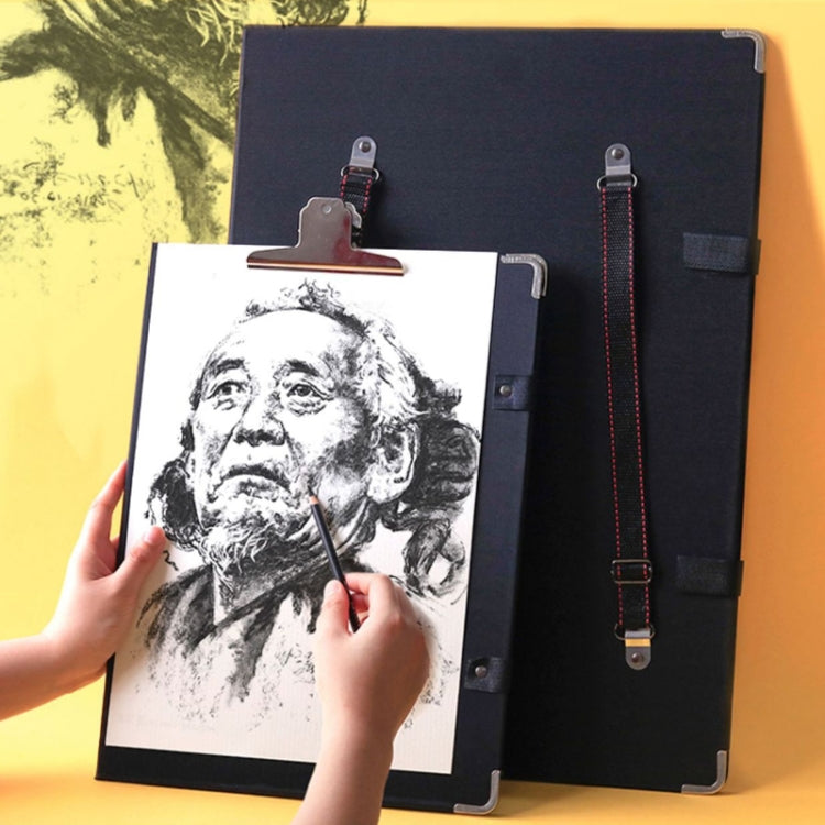Backpack Portable Waterproof Sketch Clipboard, Specification: 6K (Red)