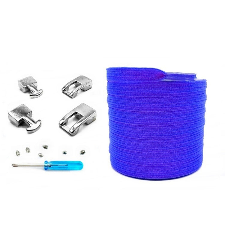 3 Sets SLK16 Metal Hook Lazy People Free-Tied Elastic Lace