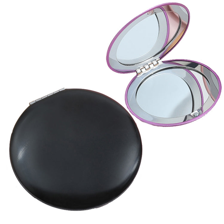 3 PCS Makeup Small Mirror Folding Portable Clamshell Circular Mirror