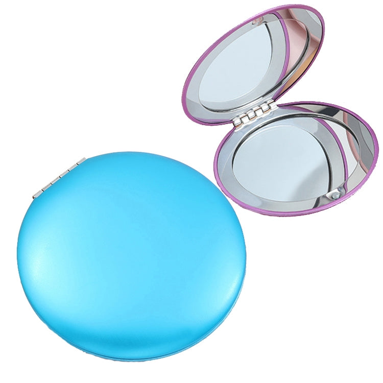 3 PCS Makeup Small Mirror Folding Portable Clamshell Circular Mirror