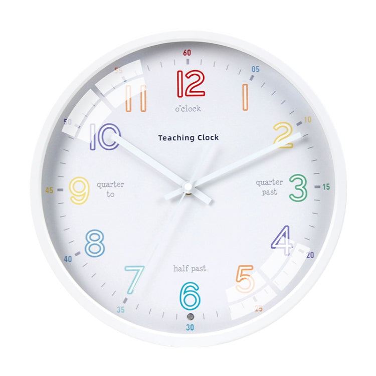 12-Inch Sound-Controlled Night Light Clock