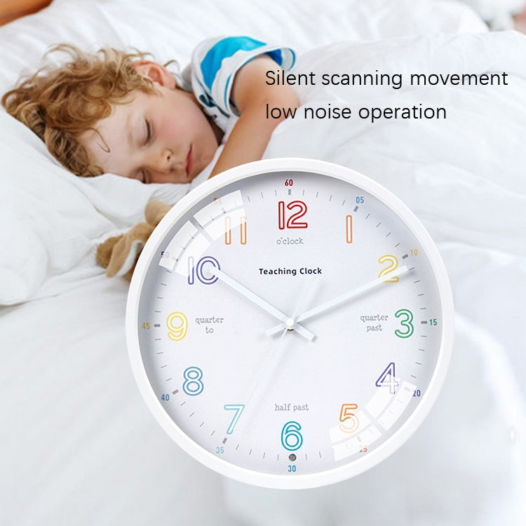 12-Inch Sound-Controlled Night Light Clock