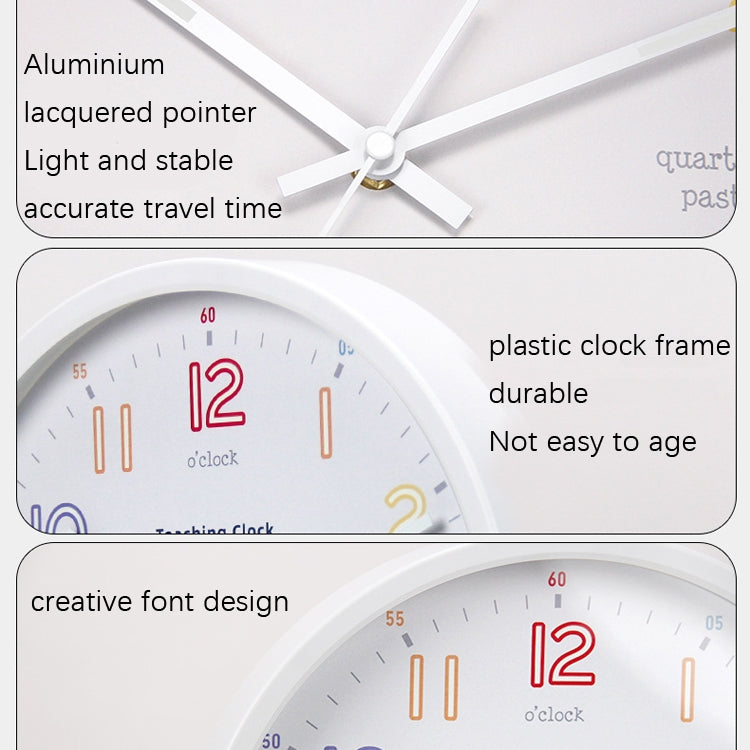 12-Inch Sound-Controlled Night Light Clock