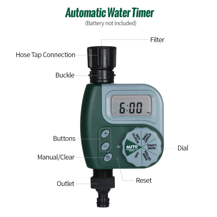 YK0152 Outdoor Garden Irrigation Controller Garden Automatic Watering Device