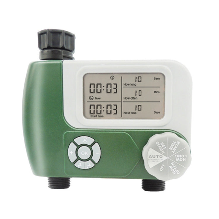 YK6610 Dual Outlet Irrigation Controller Gardening Drip Irrigation System Automatic Flower Watering Device