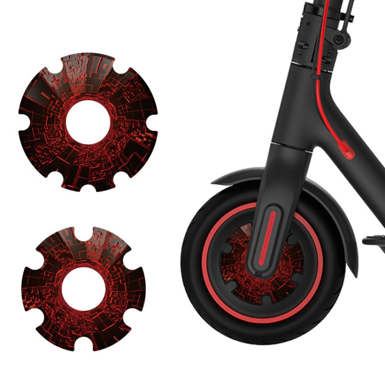 1 Pair Scooter Motor Waterproof Protective Sticker For Xiaomi Mijia M365 / M365 Pro / Pro 2 / 1S