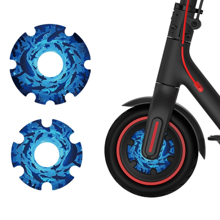 1 Pair Scooter Motor Waterproof Protective Sticker For Xiaomi Mijia M365 / M365 Pro / Pro 2 / 1S